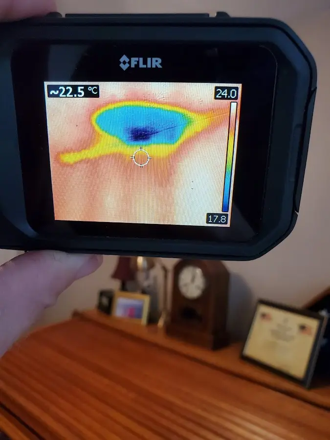 Thermal imaging inspection for water damage in Peru
